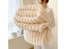 Plaid - 1,00 x 1,50 m - Beige