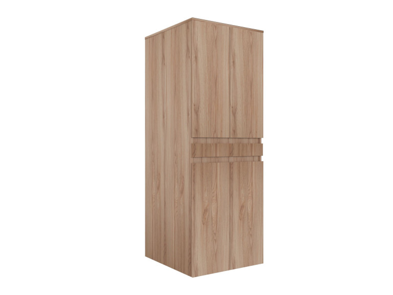 Waschmaschinenunterschrank „Neve 70“ – 70 x 73 x 193 cm – Eiche
