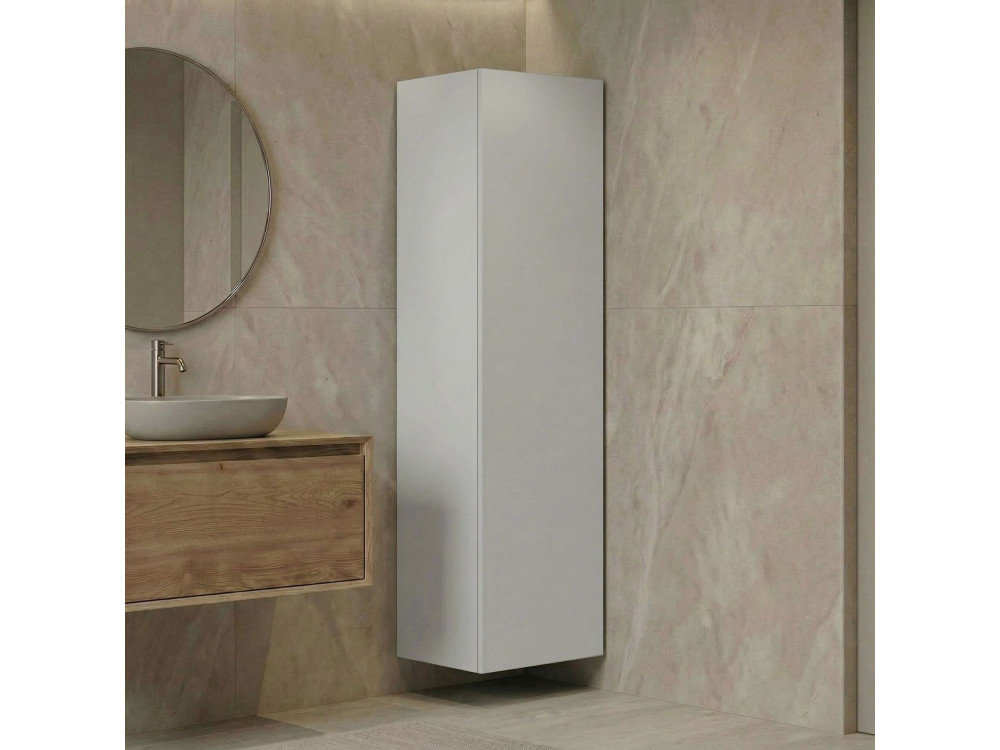 Badezimmerschrank „Ferla 30“ – 30 x 25 x 100 cm – Matt-Kaschmir