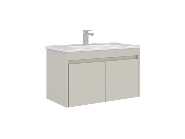 Waschtischunterschrank „Arno 85“ – 85 x 45 x 52 cm – Cashmere