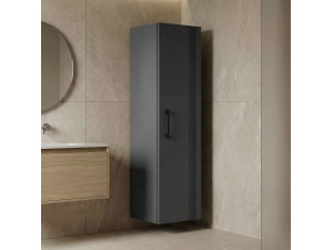 Badezimmerschrank „Bari 40“ – 40 x 32 x 138 cm – Anthrazit matt 2