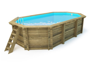 Holzpool "Palma 145" 7,57 x 4,07 x 1,44 m 2