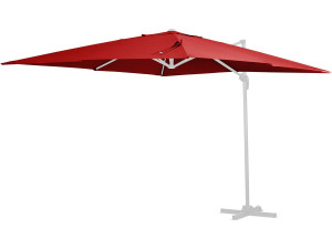 Leinwand für deportierten Gartensonnenschirm  "Sun 3" - 3 x 3 m - Rot