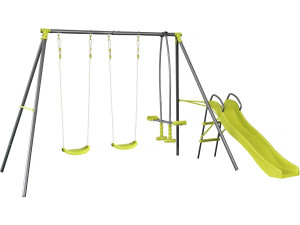 Metallschaukel "Enzo II" mit 4 Elementen - 315 x 225 x 195 cm
