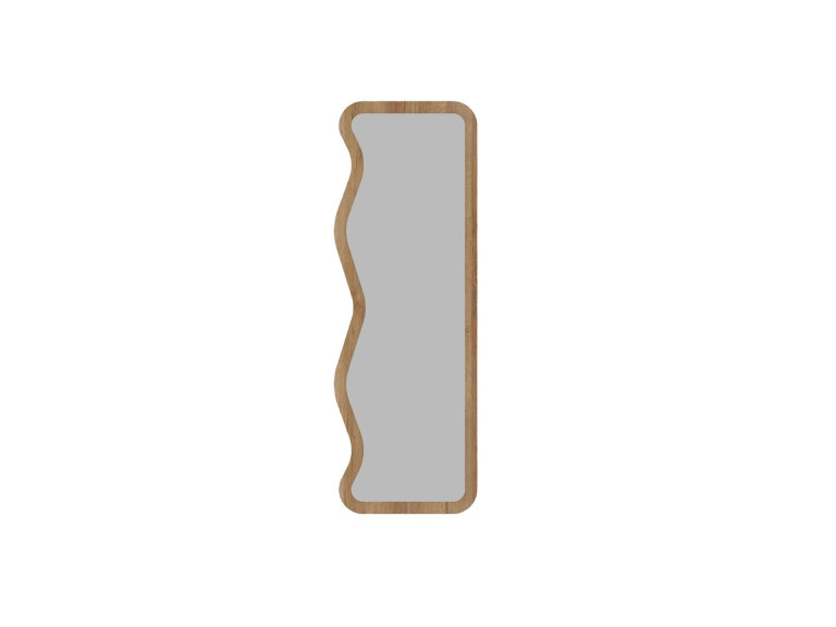 Holzspiegel "Asel" - 50 x 160 cm - Beige