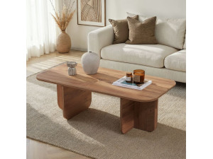 Couchtisch aus Holz "Akira" 120 x 60 x 41 cm - Atlantische Kiefer 2