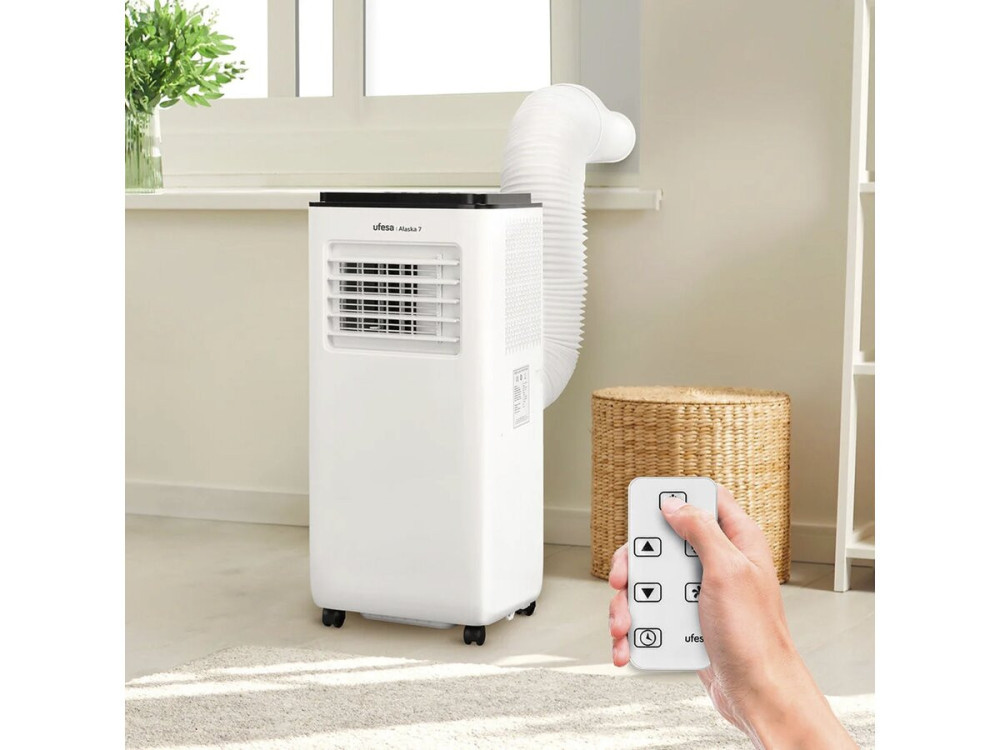 Mobile Monoblock-Klimaanlage mit 7000 BTU und Abluftschlauch – Für bis zu 20 m²