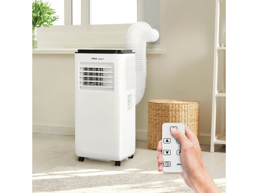 Mobile Monoblock-Klimaanlage mit 9000 BTU und Abluftschlauch – Für bis zu 30 m²