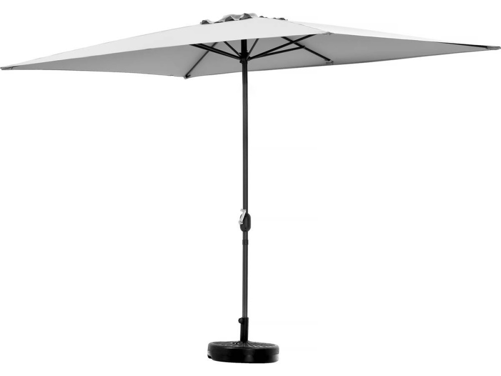 Sonnenschirm "Sol 2" - Rechteckig - 2 x 3 m - Grau