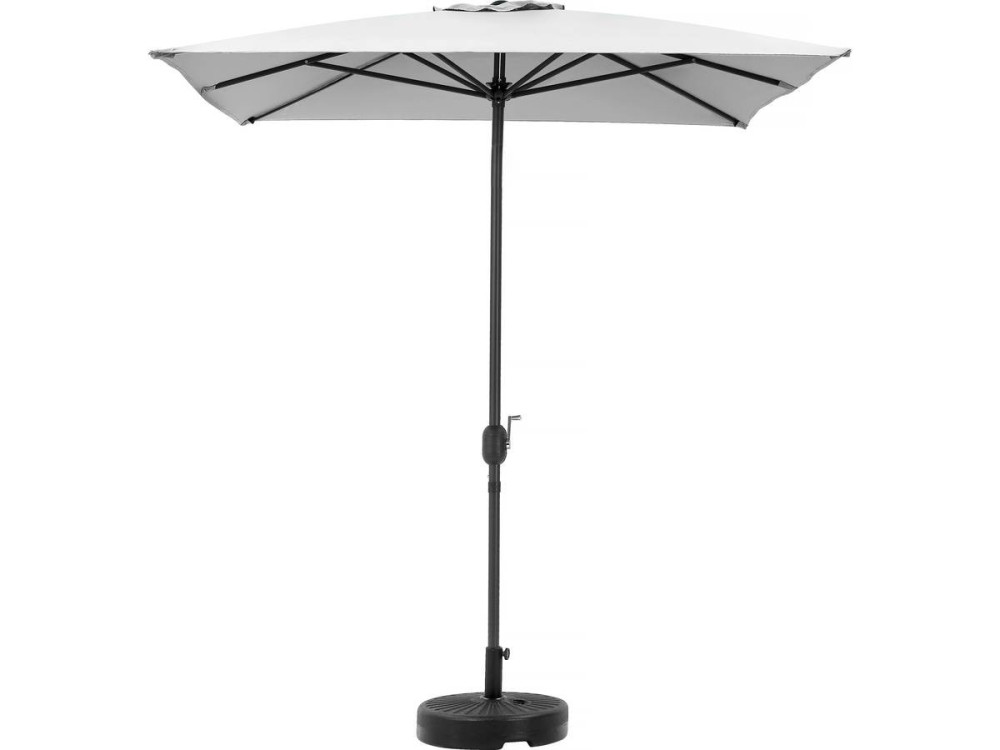 Sonnenschirm "Sol 2" - Rechteckig - 2 x 3 m - Grau