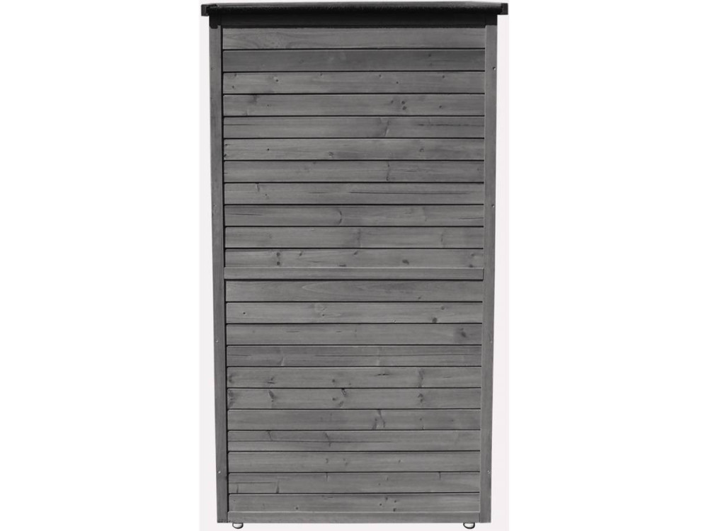 Gartenschrank "Space" - 87 x 46,5 x 160 cm - Anthrazit