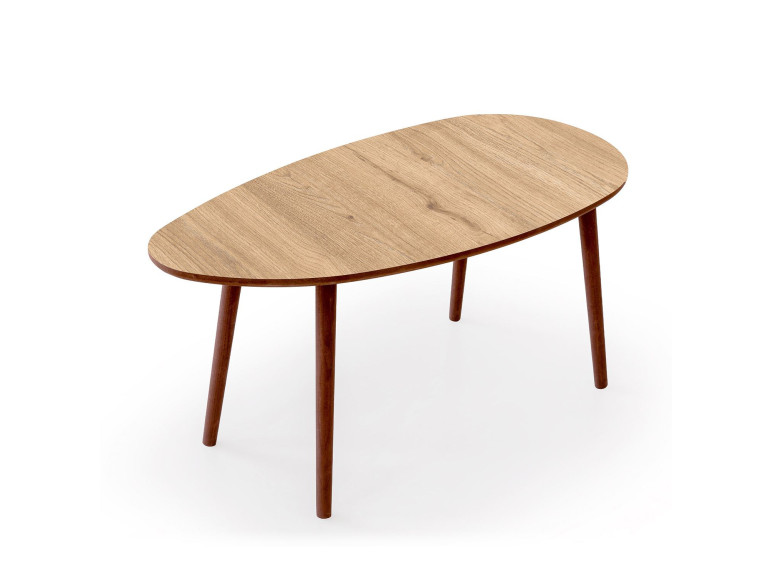 Holz Couchtisch "Nora" 100 x 50 x 45 cm - Eiche