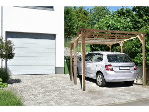 Carport aus Holz "Solar II" 3 x 5 x 2,4 m 2