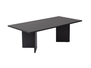 Couchtisch aus Holz „Sabin“ – 60 x 119 x 40 cm – Schwarzes Holz