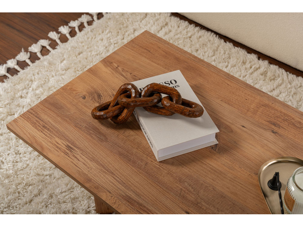 Couchtisch aus Holz „Sabin” – 60 x 119 x 40 cm – Atlantische Kiefer