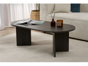 Couchtisch aus Holz „Sable“ – 60 x 119 x 40 cm – Schwarzlicht 2