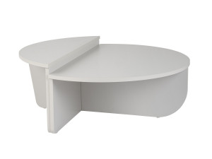 Couchtisch aus Holz "Orion" 90 x 60 x 30 cm - Grau