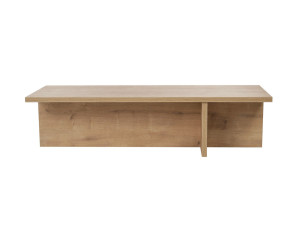 Couchtisch „Harbor“ aus Holz – 120 x 45 x 30 cm – Saphir-Eiche