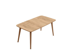 Couchtisch aus Holz "Luci" 100 x 53 x 45 cm - Eiche