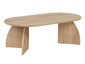 Couchtisch aus Holz "Melina" 120 x 60 x 40 cm - Saphir-Eiche
