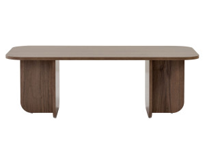 Couchtisch aus Holz "Akira" 120 x 60 x 41 cm - Walnussholz