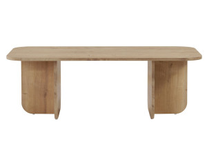 Couchtisch aus Holz "Akira" 120 x 60 x 41 cm - Saphir-Eiche