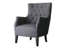 Skandinavischer Sessel aus Stoff "Duchesse" - 76 x 83 x 100,5 cm - Grau