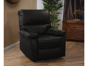 Relax-Sessel "Lincoln" - 90 x 89 x 103 cm - Schwarz 2