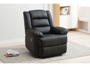 Relax-Sessel "Buckingham" - 85 x 93 x 100 cm - Schwarz 2