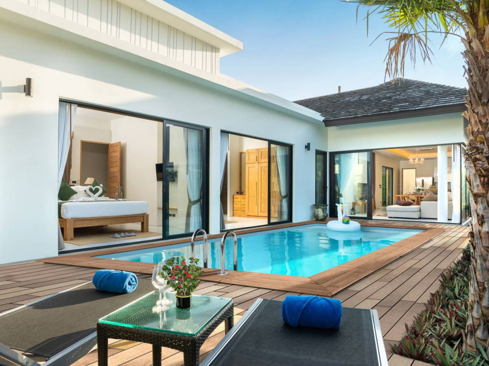 Holzpool rechteckig "Aruba"- 5,00 x 3,00 x 1,24 m