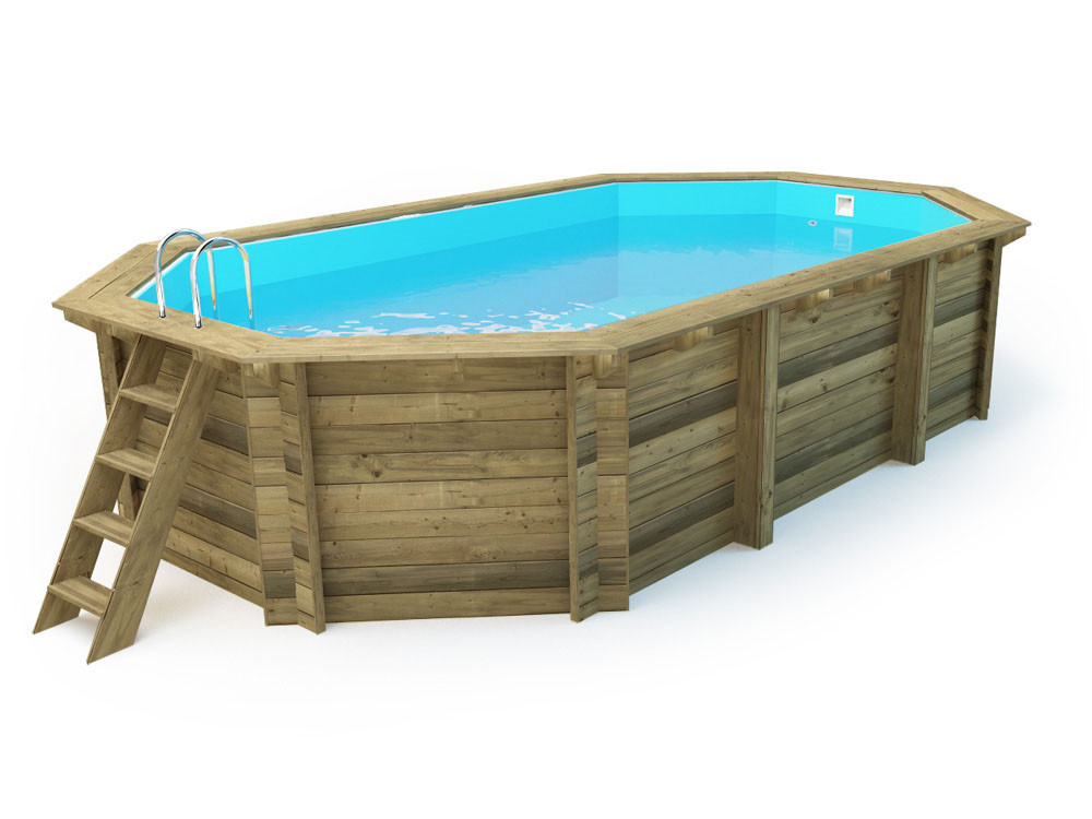 Holzpool "Florida 130" - 6,57 x 4,57 x 1,31 m