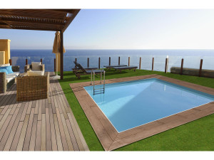 Pool Rechteckig "Caimans 140" - 4.10 x 3.00 x 1.39 m 2