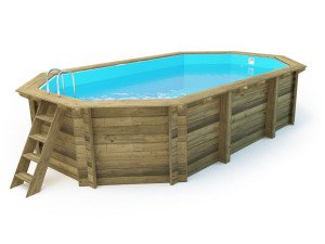 Holzpool "Florida 145" - 6,57 x 4,57 x 1,45 m 2
