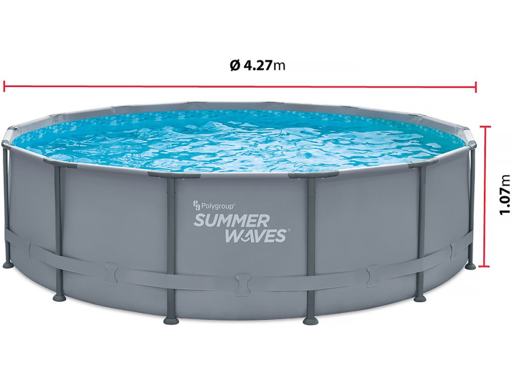 Framepool FLIPO 1 - Ø 4,27 x 1,07 m