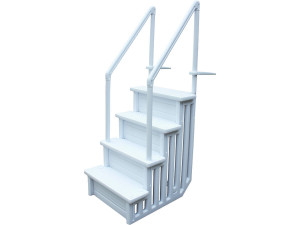 Einfache Treppe für Kunststoff-Pool