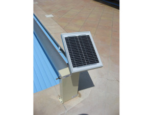 Solar-Outdoor-Rollladen "Golden Roll" - 12 x 6 m 2