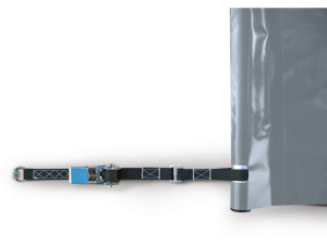 Stangenabdeckung 8.5 x 4.5 m - 8 x 4 m Pool - Grau 2