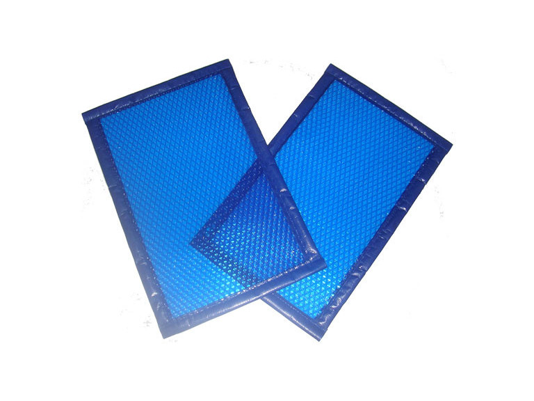 Luftpolsterfolie Blau/Blau ungesäumt au m² Form 3