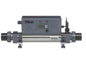 Elektrischer Wärmer "Vulcan Digital" - 29 x 24 x 51.5 cm - 4.5 kW einphasig - Grau