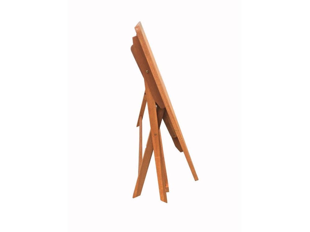 Klapptisch aus Tropenholz "Hongkong" - Maple - 135 x 80 cm - Hellbraun
