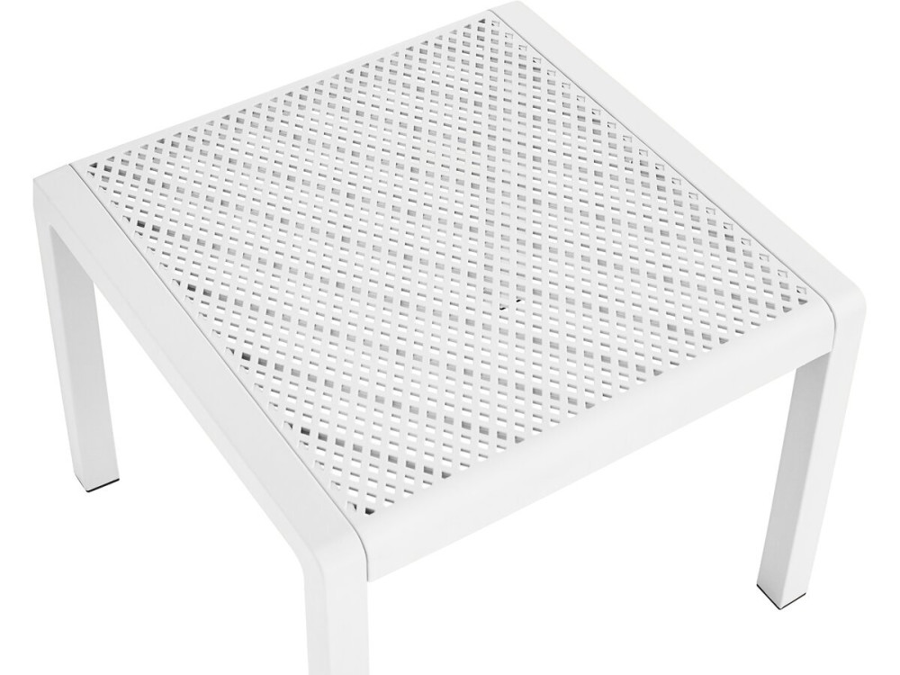 2er-Set Gartensessel mit Couchtisch "Soléna" - Weiß