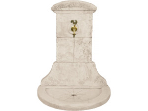 Brunnen "CHANTILLY" - aus rekonstituiertem Stein - 60 x 42 x 94 cm