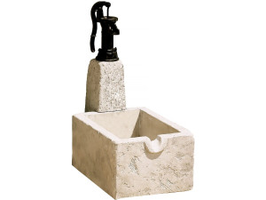 Brunnen "RETRO" - Rekonstruierter Stein - 43 x 73 x 95 cm
