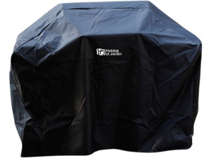 Grillabdeckhaube - 140 x 110 cm - Schwarz