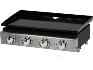 Plancha "Presto 4" - 4 Brenner - 9,7 kW - Grau