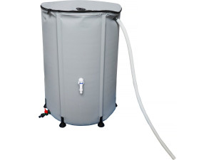 Regenwassersammler aus weichem PVC 250 l - Grau