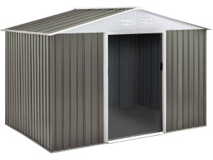 Gerätehaus aus Metall „Dallas“ - 2,71 m² - Taupe