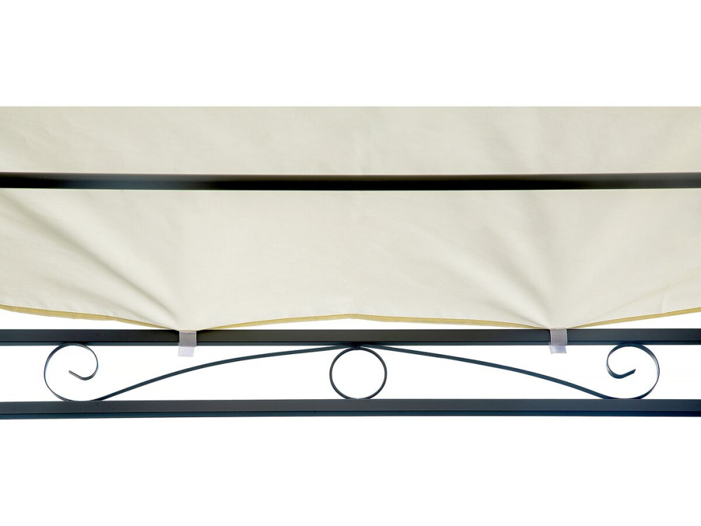 Metallpergola mit Neigung - 3 x 2,5 m - Beige