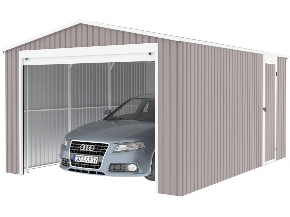 Garage Metall "Nevada" mit Rolltor - 15,61m²