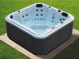 Led-Spa "Floria" - 6 Plätze - 2.00 x 2.00 x 0.88 m 2